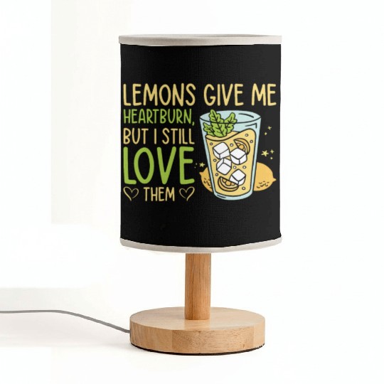 Lemon Fruit Lemonade Citrus Fabric Lamps