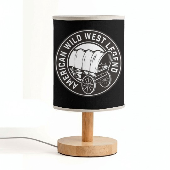 AMERICAN WILD WEST LEGEND Fabric Lamps