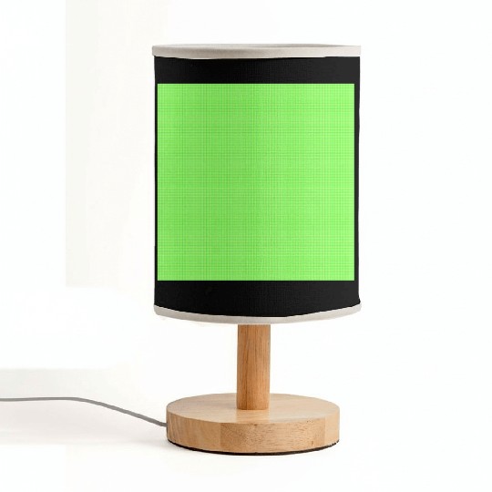 Easter Grass Colors of Spring Plaid Pattern Fabric Lamps