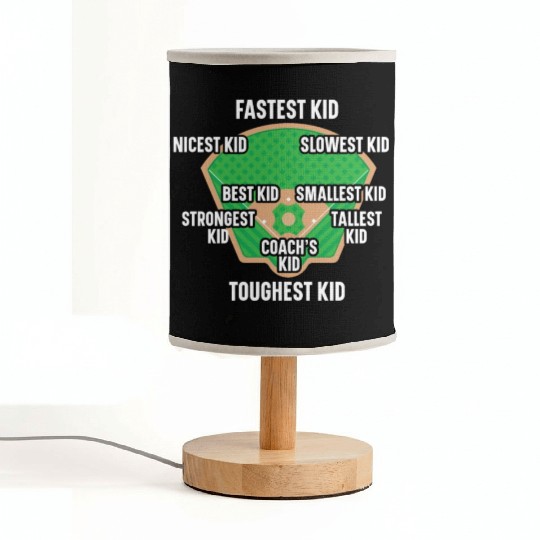 Baseball Lover Baseball Player Baseball Coach Fabric Lamps