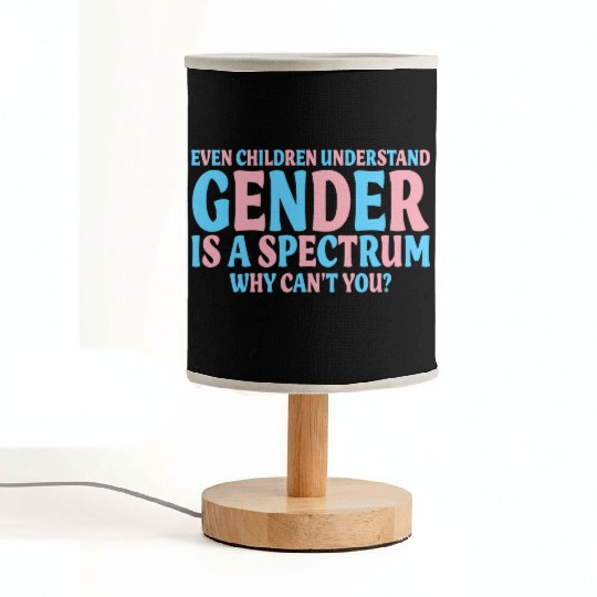 Even Children Understand Gender Is A Spectrum Fabric Lamps