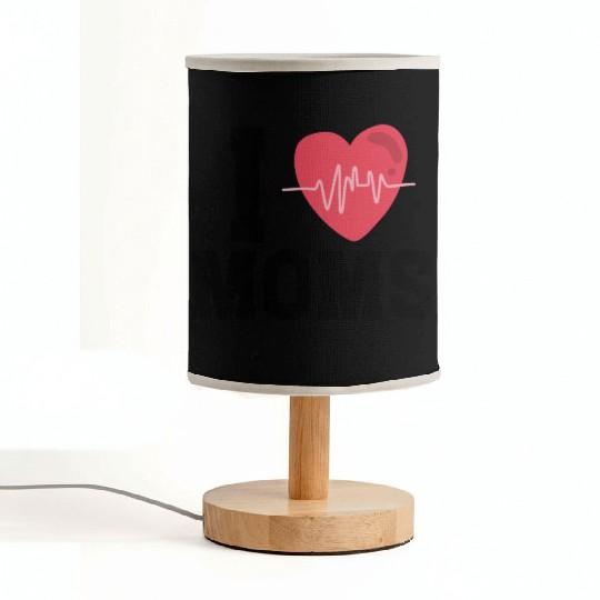 I Love Muscle Mommies Fabric Lamps