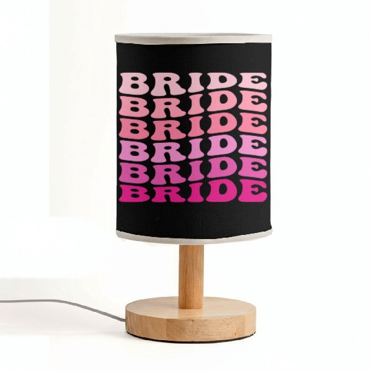 BRIDE,Bachelorette Party Fabric Lamps,Girls Trip