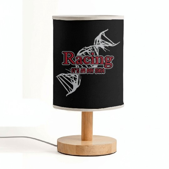 Dna Racing Race Car Funny Dirt Track Racing Fabric Lamps