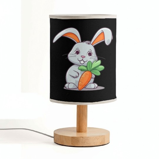 Rabbit Glasses Boys Girls Kids Easter Day Carrot Fabric Lamps