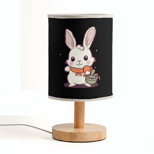 Rabbit Glasses Boys Girls Kids Easter Day Carrot Fabric Lamps