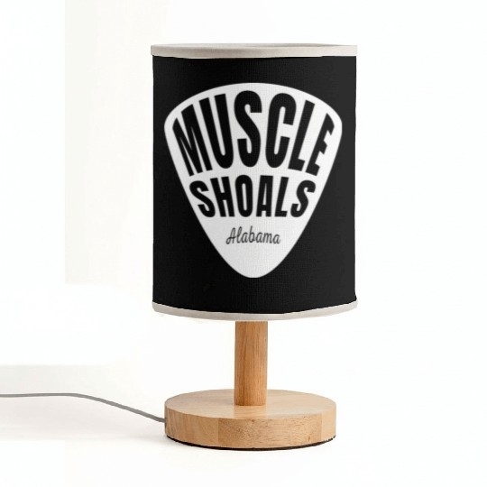 Muscle Shoals Albm Guitar Pick Music Recording Fabric Lamps