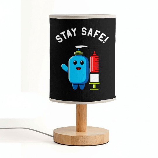 Stay Safe Hygiene Sanitizer With Syringe Medical Fabric Lamps