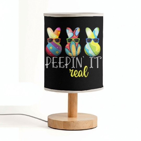 Peepin 39 It Real Happy Easter Bunny Egg Hunt Fabric Lamps