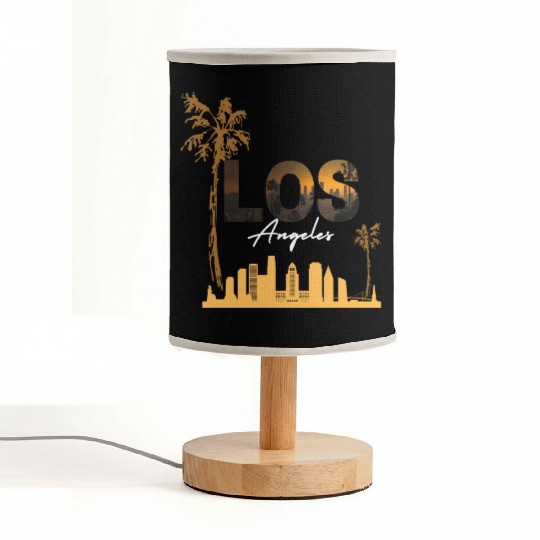 Los Angeles vibes Fabric Lamps