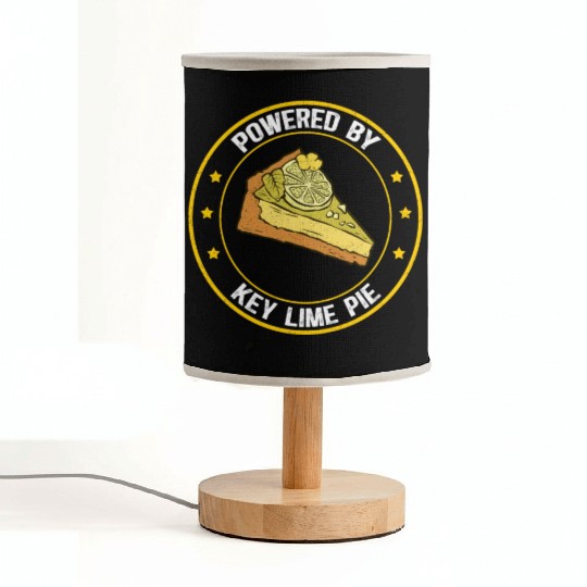 Powered By Key Lime Pie Pies Lover Fabric Lamps