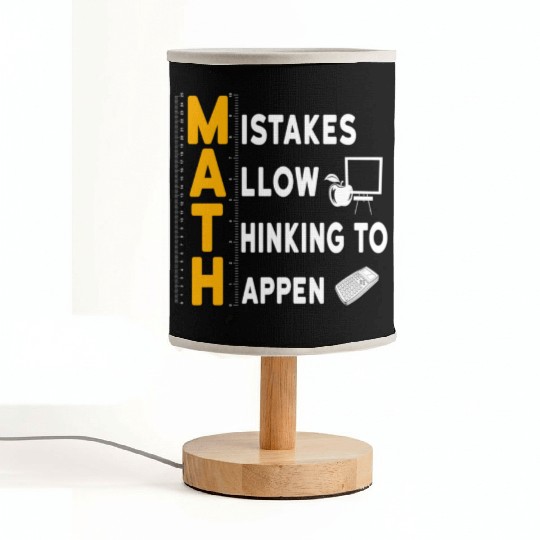 I'm A Math Teacher Appreciation Gift Math Lover Fabric Lamps