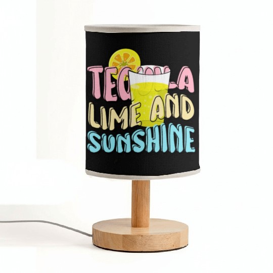 Tequila Lime and Sunshine, summer is coming Fabric Lamps