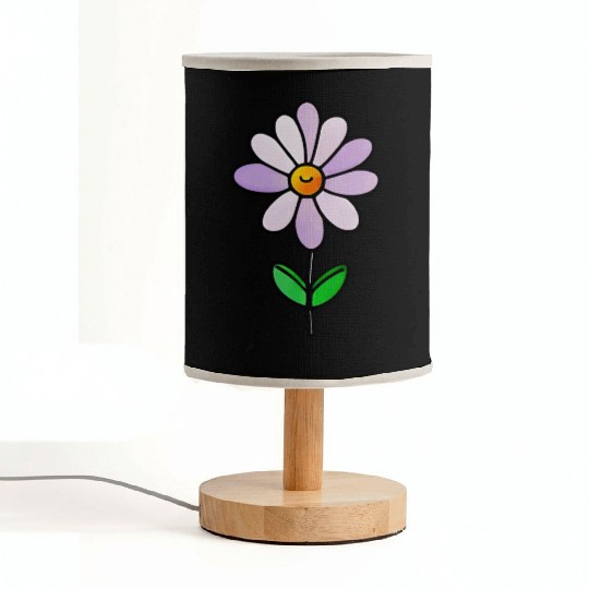 Lavender Flower Art Fabric Lamps