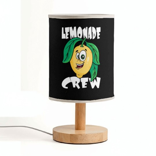 Sweet Kids Lemon Motif Fabric Lamps