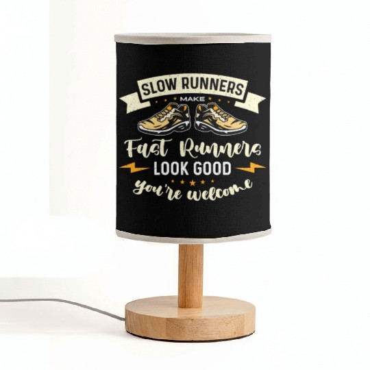 Half Marathon Slow Runners Make Race Training 13.1 Fabric Lamps