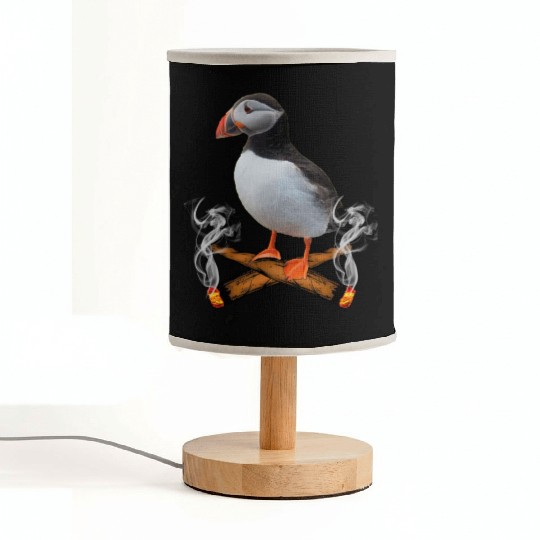 Puffin Blunts Fabric Lamps