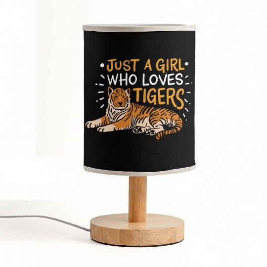 Tiger Tiger Lover Zookeeper Fabric Lamps