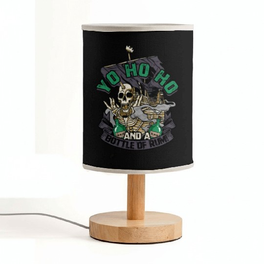 Yo ho ho and a bottle of rum! - Pirate Fabric Lamps