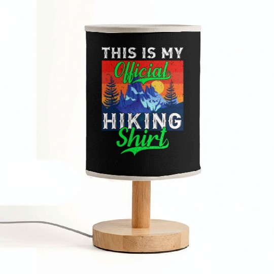 Official Hike Fabric Lamps Wanderlust Mountain Love