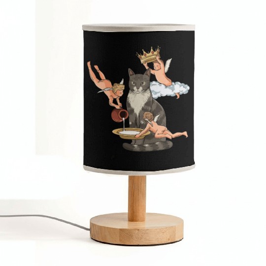 Cat Lover Cat Graphic Cat Mom Fabric Lamps