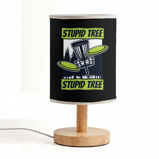 Stupid Tree Buddy Player Pro Frisbee Professional Fabric Lamps