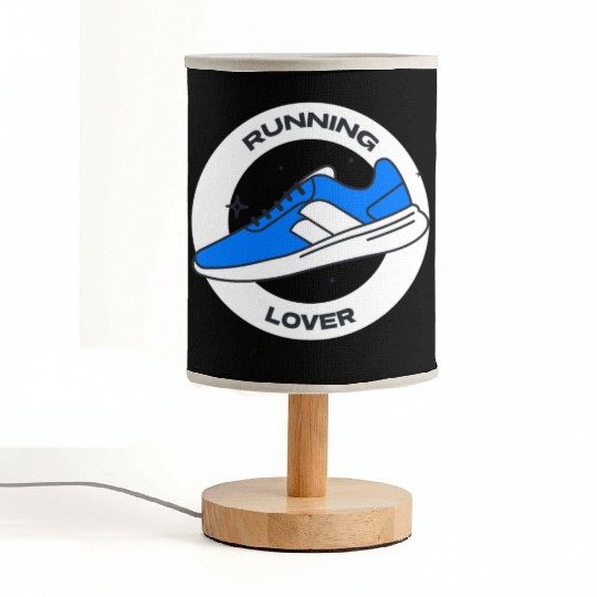 Running Lover | Man Jogging Exercise Fabric Lamps