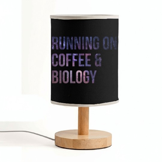 Biology Teacher red Fabric Lamps