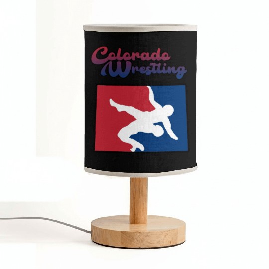Colorado Wrestling Fabric Lamps
