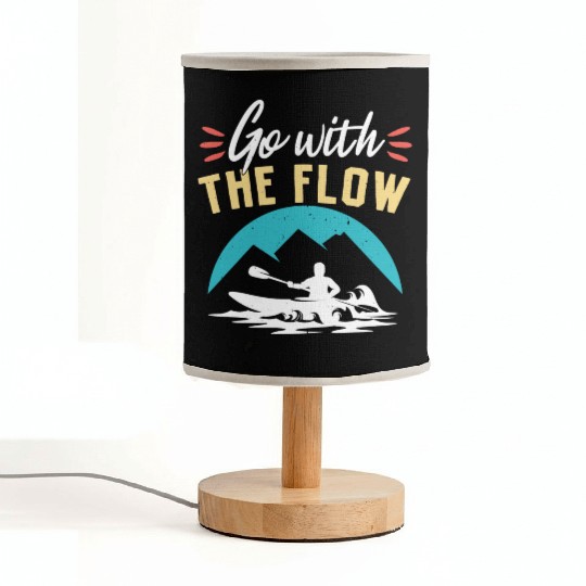 Go With The Flow Kayaking Paddle Fabric Lamps