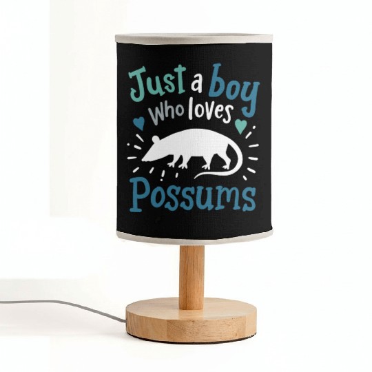 Possum Possum Lover Fabric Lamps