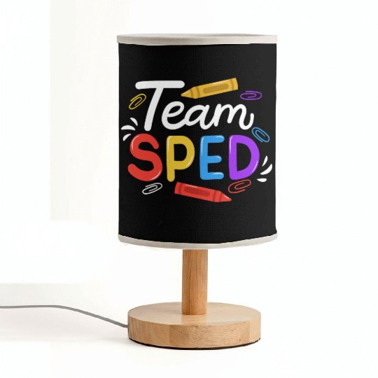 Sped Special Education Sped Teacher Student Fabric Lamps