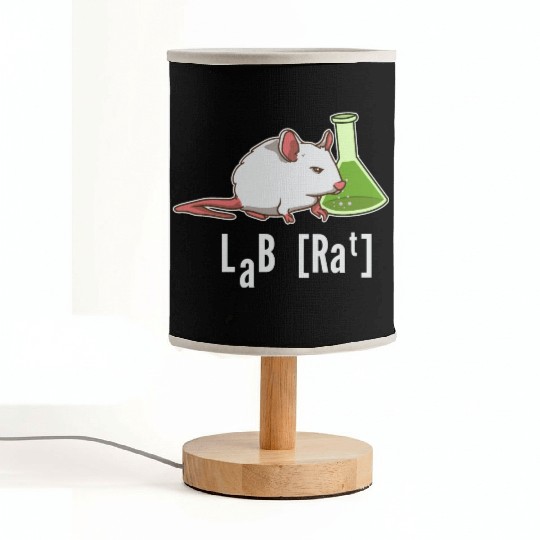 Lab Rat Science Chemistry Professor Laboratory Fabric Lamps