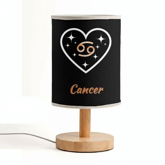 CANCER ZODIAC SIGN, astrology, birthday Fabric Lamps