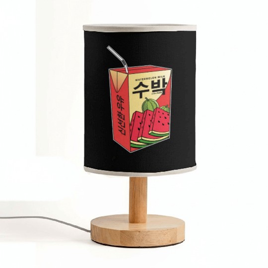 K Pop Watermelon Drink Korea Kpop Korean Drink Fabric Lamps
