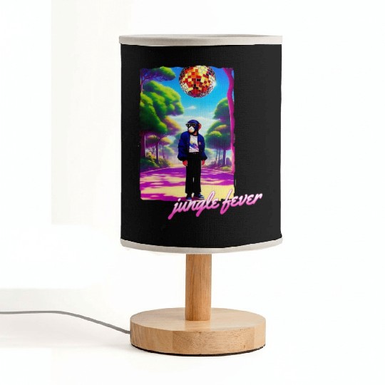 Jungle Fever Chimpanzee Disco Anime 90's Fabric Lamps
