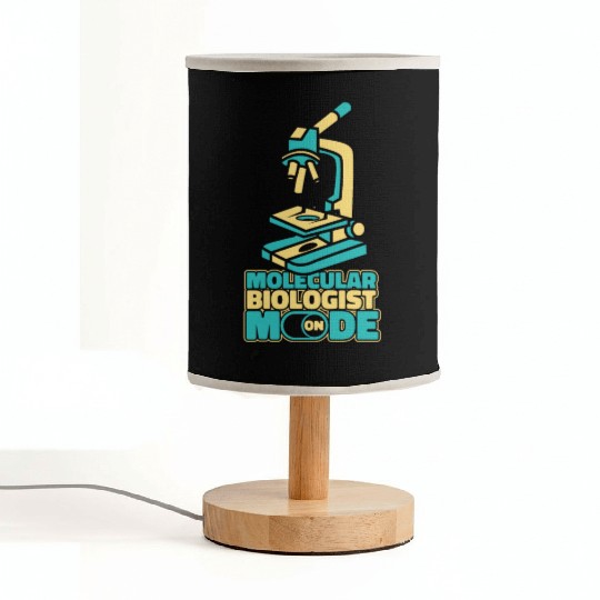 Biology Biologist Mode On Molecular Biologist Fabric Lamps