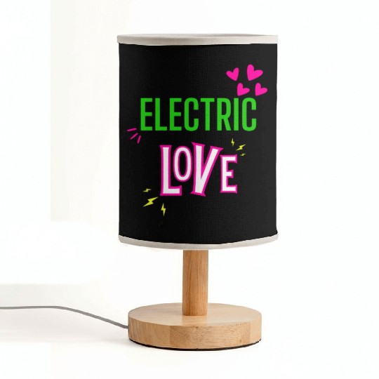 Electric Love in Neon Colors: Romance and Fun! Fabric Lamps