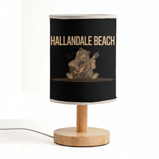 Brown Bear Guitar Hallandale Beach green 1 Fabric Lamps