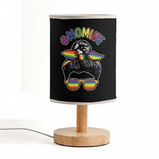 For Moms Mommy Gay LGBTQ Rainbow LGBT Pride Month Fabric Lamps