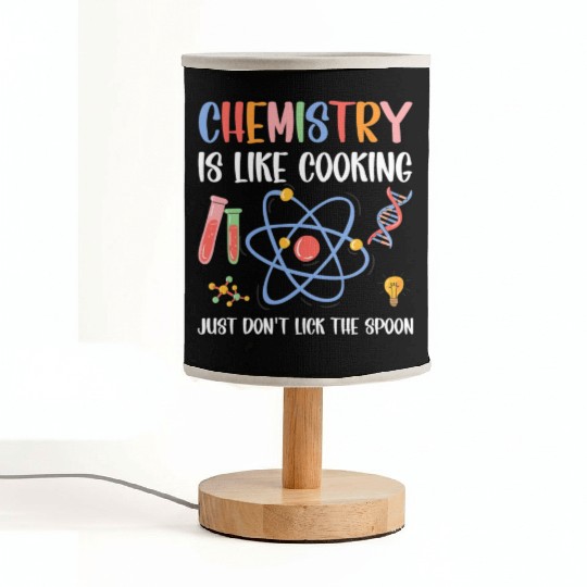 Funny Chemist Gifts Chemistry Is Like Cooking Fabric Lamps