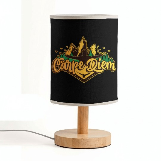 Carpe Diem Fabric Lamps