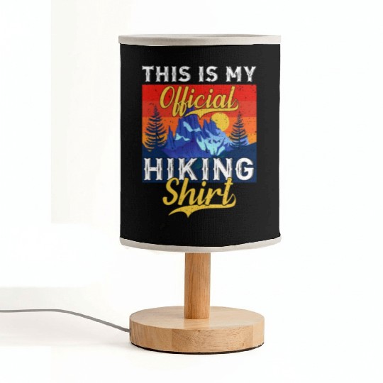 Official Hike Fabric Lamps Wanderlust Mountain Love