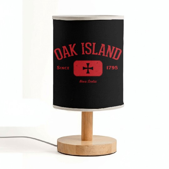 Oak Island Knights Templar Cross Fabric Lamps