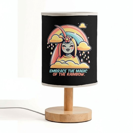Embrace The Magic Off The Rainbow Witch Fabric Lamps