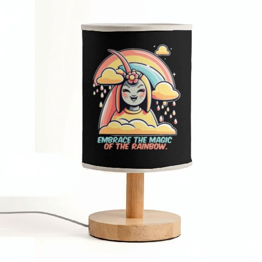 Embrace The Magic Off The Rainbow Witch Fabric Lamps