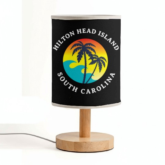 Hilton Head Island South Carolina Fabric Lamps