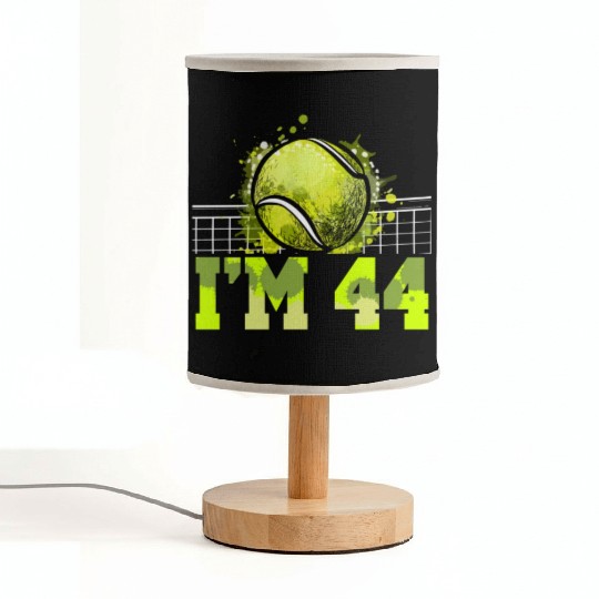 I'm 44 Racket Sports Tennis Player Adult 44th Fabric Lamps