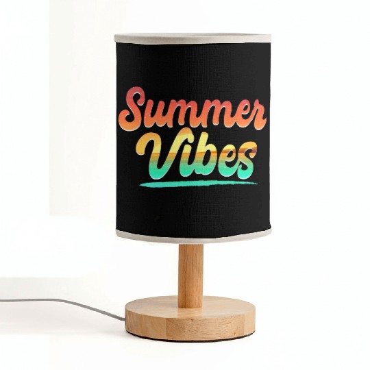 SUMMBER VIBES SUMMERTIME VACATION Fabric Lamps