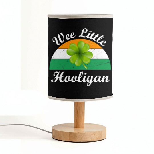 Wee Little Hooligan St Patricks Day Fabric Lamps